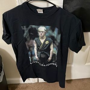 **NEW NEVER BEEN USED BEFORE The Karate Kid Justice 4 Jonny Shirt